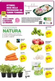 Volantino In'S Mercato Pagina 10: Mele Golden Bio / Mele Gala Bio €1,59, Carota Bio €1,79