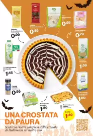 Volantino In'S Mercato Pagina 9: Farina di grano tenero 'O' Bio €0,99, Lievito vanigliato €0,79