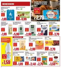 Volantino Galassia Pagina 18: Matt Carbone attivo €2,99, Nutrifree il mio panino senza glutine €2,49