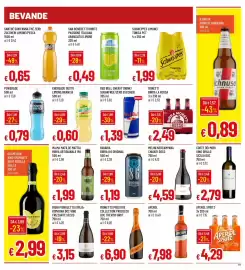 Volantino Galassia Pagina 19: Birra Moretti La Rossa €2,49, Red Bull Energy Drink €1,39