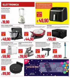 Volantino Galassia Pagina 25: Kooper pizza grill €44,90, Termezeta ferro da stiro con caldaia €39,90