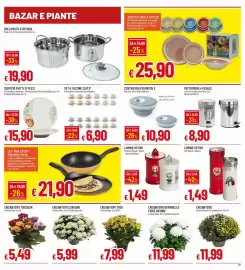 Volantino Galassia Pagina 27: Set 6 tazzine caffè' in porcellana decorata con piattino €6,90, Centrifuga pieghevole €10,90
