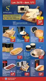 Folleto ALDI semana 44 Página 14: Special sticks de fuet €2,99, Special fondue de queso €1,99