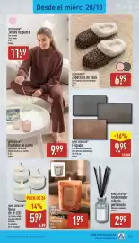 Folleto ALDI semana 44 Página 19: Home Creation Felpudo €9,99, Home Creation vela perfumada invernal €1,99