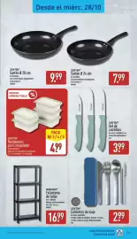 Folleto ALDI semana 44 Página 21: Crofton cubiertos de viaje €2,99, Crofton set de cuchillos €3,99
