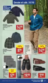 Folleto ALDI semana 44 Página 27: Up2fashion camisa de franela €8,99, UP2FASHION Chaqueta acolchada €14,99