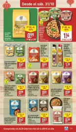 Folleto ALDI semana 44 Página 31: Asia Green Garden bol de fideos udon €1,14, Asia Green Garden wok de verduras €0,87