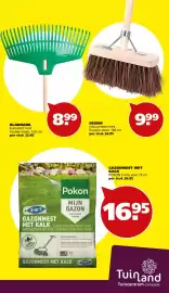 Tuinland folder Pagina 6: BEZEM €9,99, Pokon gazonmest met kalk €16,95
