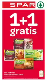 Spar folder Pagina 1: SPARA 1+1 gratis PICKWICK SPICES Winter Glow SPICES & GRANGE (RICH TASTE PICKWICK SPICES Autumn Storm