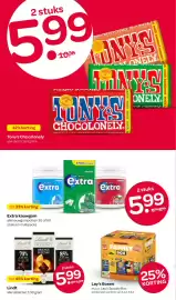 Spar folder Pagina 13: Extra kauwgom €5,99, Lindt alle tabletten 100 gram €5,99