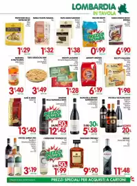 Volantino D'Ambros Pagina 3: Biscotti Lazzaroni Frumentini Integrali e all'avena €1,28