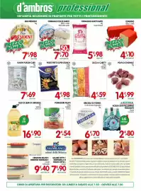 Volantino D'Ambros Pagina 7: Formaggio dolce sardo €7,70, Pomodori Pelati Noi&Voi €2,54