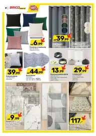 Bricomarche gazetka Strona 2: Lampka LUCI €29,99, Zasłona €39,99