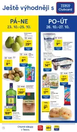 Tesco leták | Supermarket Strana 10: Kiwi €8,90, Horalky €13,90