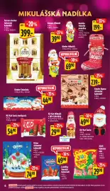 Albert leták týden 43 Strana 12: Kit Kat Mikuláš z bílé čokolády €29,90, Kit Kat Santa multipack €54,90