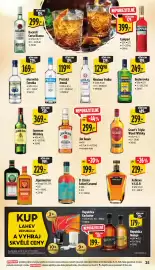Albert leták týden 43 Strana 33: Jim Beam Bourbon €299,00, Pražská Jemná €119,90
