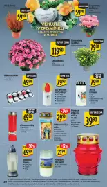 Albert leták týden 43 Strana 38: Hřbitovní svíčka dekor €29,90, Kral hřbitovní svíčka €49,90