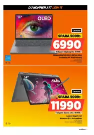 Power reklamblad vecka 43 Sida 17: Lenovo IdeaPad Slim 3 Bärbar dator €6.990,00, Lenovo Yoga 7 2-i-1 €11.990,00