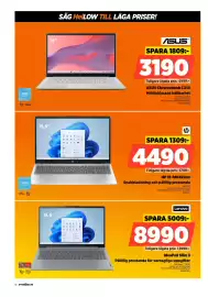 Power reklamblad vecka 43 Sida 18: Hp hp 15-fd0422no €4.490,00, Lenovo IdeaPad Slim 3 €8.990,00
