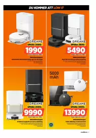 Power reklamblad vecka 43 Sida 27: Dreame robotdammsugare €9.990,00, Dreame robotdammsugare €13.990,00