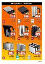 Power reklamblad vecka 43 Sida 35: Point vattenkokare €299,00, Senz vattenkokare €149,00