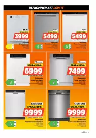 Power reklamblad vecka 43 Sida 45: Electrolux Diskmaskin €6.999,00, Electrolux diskmaskin €7.499,00