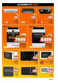 Power reklamblad vecka 43 Sida 51: Point mikrovågsugn €1.299,00, Whirlpool mikrovågsugn €1.199,00
