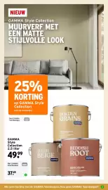 GAMMA folder Pagina 4: Gamma muurverf €37,49