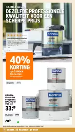 GAMMA folder Pagina 8: Gamma binnenlak zijdeglaas €20,09