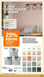 GAMMA folder Pagina 9: Gamma muurverf €31,49
