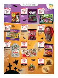 Globus leták Strana 2: Haribo halloween €149,90, Trolli Tarantula €29,90