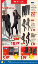 Lidl Prospekt woche 45 Seite 14: ESMARA Thermo-Leggings/-Strumpfhose/-Kniestrümpfe €2,99, ESMARA Thermo-Strumpfhose €2,99