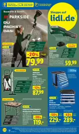 Lidl Prospekt woche 45 Seite 4: PARKSIDE Nass-/Trocken-sauger €87,99, PARKSIDE Wand- und Deckenschleifer €79,99