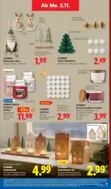Lidl Prospekt woche 45 Seite 7: YANKEE CANDLE Duftkerze im Glas €11,99, LIVARNO Teelichter €2,99