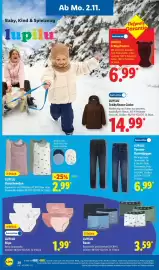Lidl Prospekt woche 45 Seite 8: LUPILU Unterhemden €2,99, LUPILU Slips €1,99