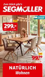 Segmüller Prospekt Seite 1: Esstisch "Bombay" €299,00