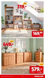 Segmüller Prospekt Seite 19: Kommodenserie „Pura“ €649,00, Grundelement €169,99