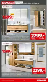 Segmüller Prospekt Seite 20: VOGLAUER Spiegelschrank €1.699,00, Voglauer Waschtischkombination €2.799,00