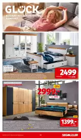 Segmüller Prospekt Seite 22: Schlafzimmer „Hombre“ €2.499,00, WÖSTMANN Kleiderschrank €2.999,00
