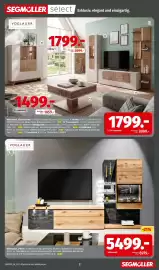 Segmüller Prospekt Seite 3: VOGLAUER Wohnwand „V-Rock“ €5.499,00, Voglauer Vitrine €1.799,00