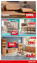 Segmüller Prospekt Seite 7: Polster garnitur „Mille“ €1.999,00, SEGMOELLER smart Ohrensessel „Colmar“ €169,99