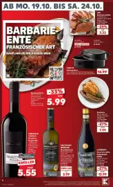 Kaufland Prospekt woche 43 Seite 4: LAMBERTI Amarone della Valpolicella DOCG €12,99, CASA SI Gänsebräter €14,99