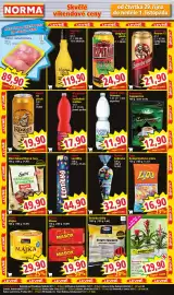 Norma leták týden 44 Strana 7: Dobrá voda přírodní €11,90, BROMÉLIE €129,90