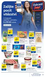 Tesco leták týden 43 Strana 15: Müller Riso Mléčná rýže €14,90, Mi Kim Chi Instantní nudlová polévka €17,90