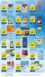 Tesco leták týden 43 Strana 22: Duck Fresh Discs WC čistič náplň €79,90, Somat čisticí prostředek do myčky na nádobí €299,90