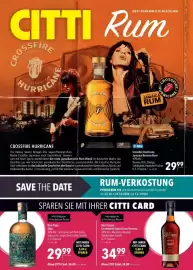 Citti tilbudsavis uge 43 Side 1: Don Papa Alon €29,99, Ron Zacapa Centenario Solera Gran Reserva €34,99