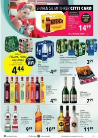 Citti tilbudsavis uge 43 Side 9: Johnnie Walker Red Label Blended Scotch Whisky €10,99, Berentzen Fruchtige €4,99