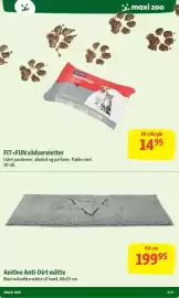 Maxi Zoo tilbudsavis Side 8: AniOne Anti-Dirt måtte €199,95, Fit+Fun vådservietter €14,95