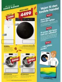Punkt1 tilbudsavis Side 3: Miele tørretumbler €8.999,00, Miele vaskemaskine €8.499,00