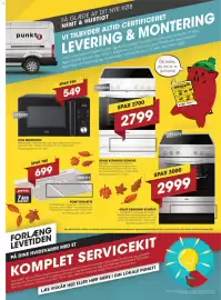 Punkt1 tilbudsavis Side 8: punkt 2142995 kulz FÅ GLÆDE AF DIT NYE KØB NEMT & HURTIGT VI TILBYDER ALTID CERTIFICERET LEVERING